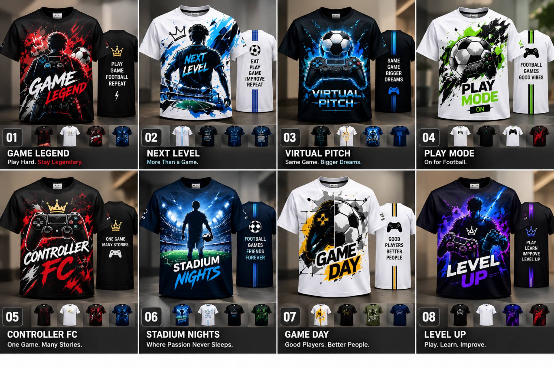 T shirt digital sports selling design