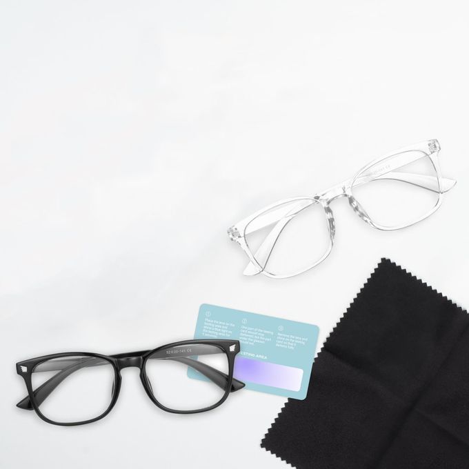 2 IN 1 Anti Blue Light Glasses UV400 Protection Computer Gaming Glasses Anti Glare Eyestrain for Men Women (Copy)_1