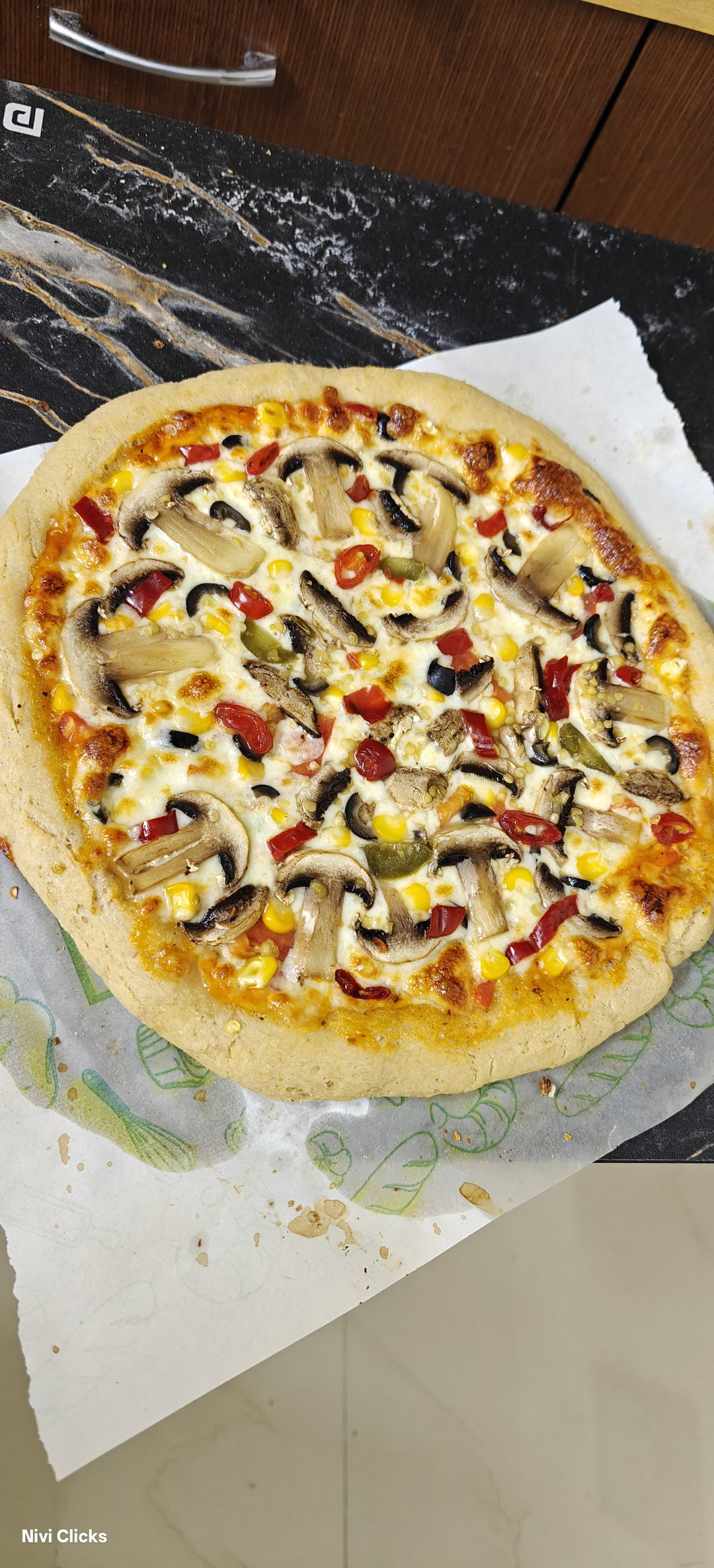 Mushroom Delight Pizza