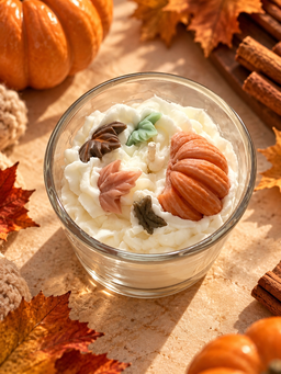 Caramel Pumpkin Swirl Candle 4oz