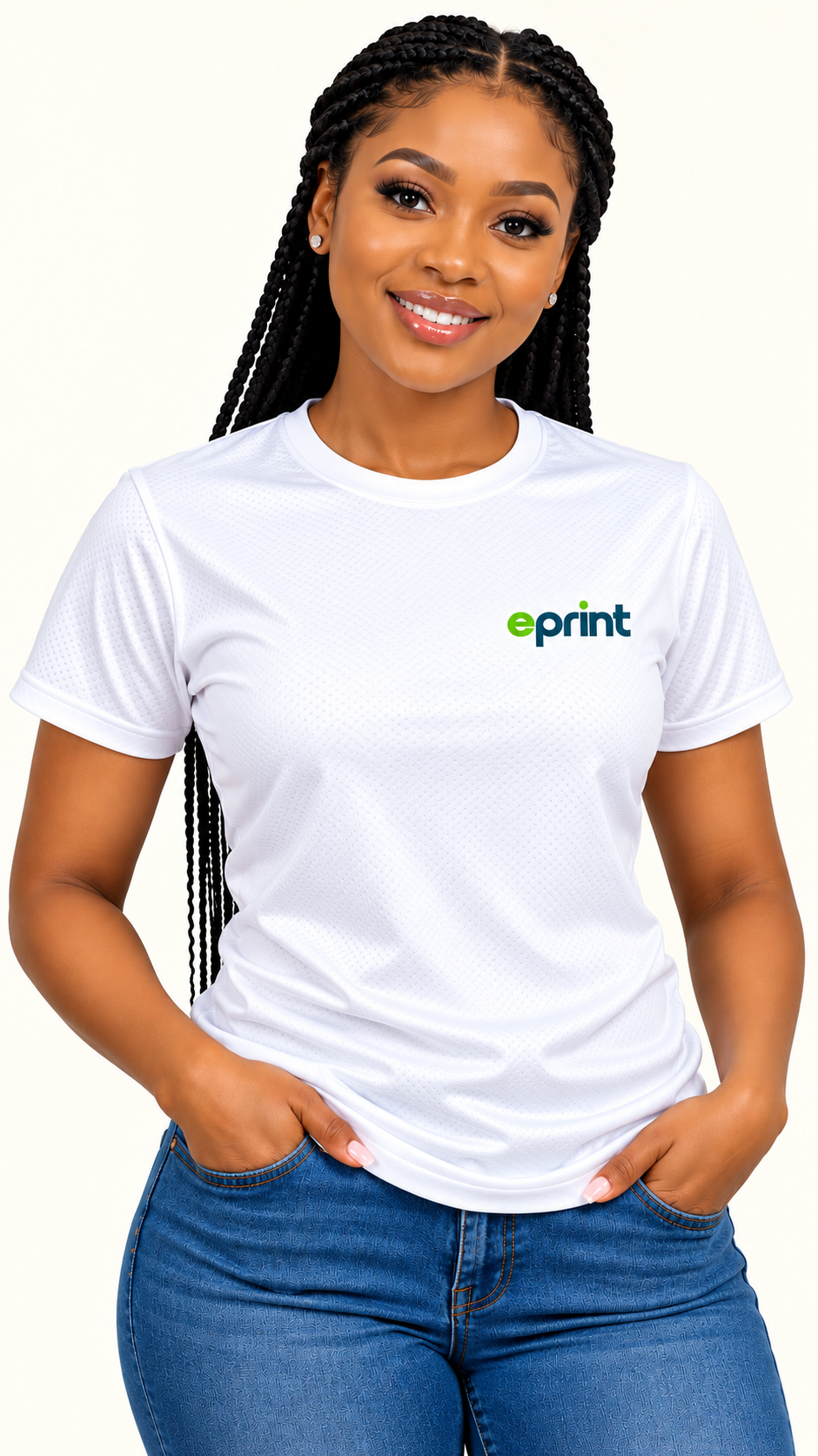 Polyester T-Shirt ( R-Neck/ 100% Polyester)_0