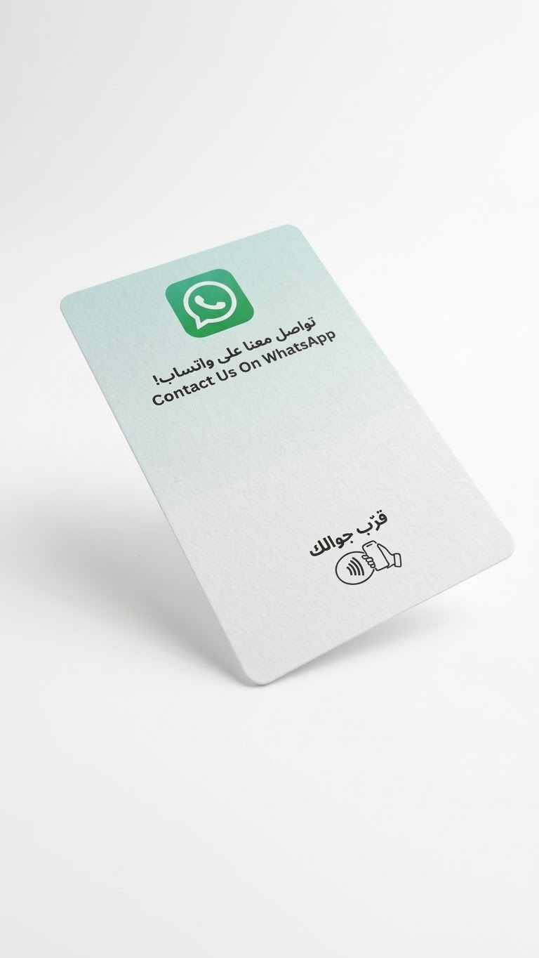 بطاقة واتساب الذكية