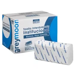 Grey Moon Toalla Interdoblada Institucional 8 paquetes con 150 piezas