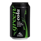 Green cola, without sugar, 2 calories