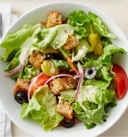 Filo house salad solo