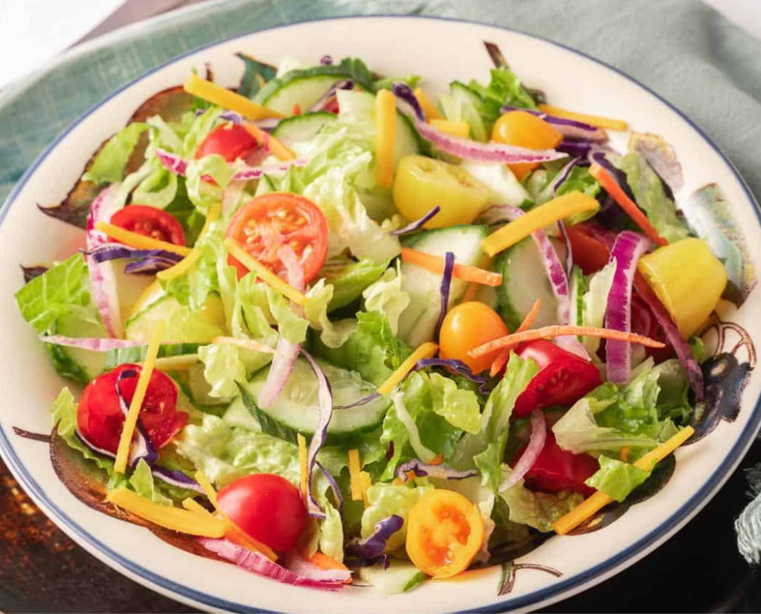 Filo house salad sharable
