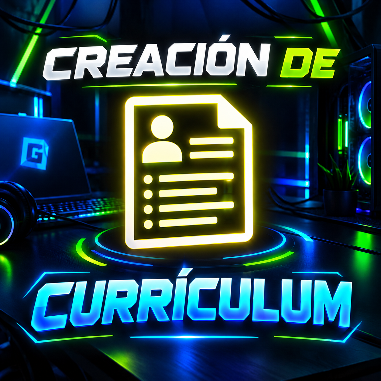 Creación de Currículum Profesional (Digital PDF)