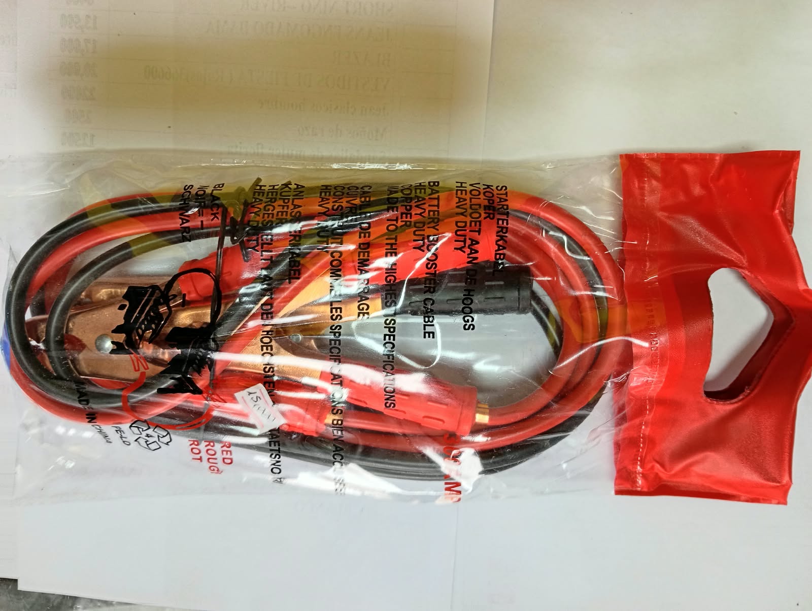 CABLE BATERIA 300 AMP. PARA HACER PUENTE _0