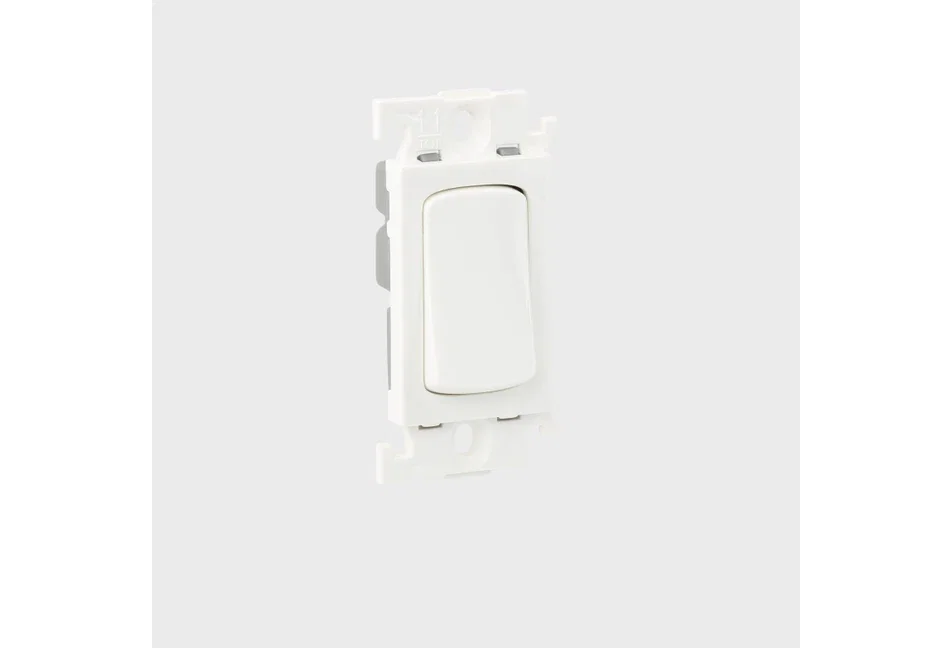 Legrand Mylinc 6 Amp 1 Way - 1 Module White Switches - 6755 01_1