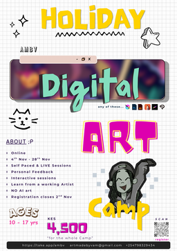 November Digital Art Camp - Ages (10-17) 