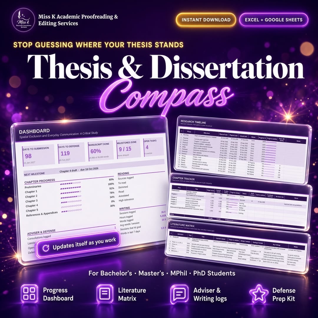 Thesis & Dissertation Compass