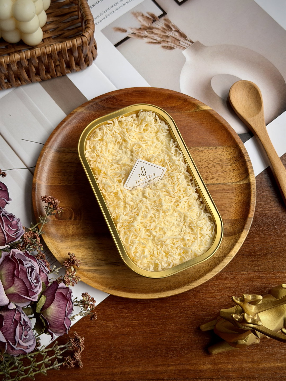 Double Rich Cheese Cake Box