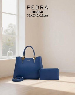 Women's Structured Top-Handle Tote / Shoulder Handbag