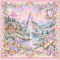 Diamond Castle In - Satin
