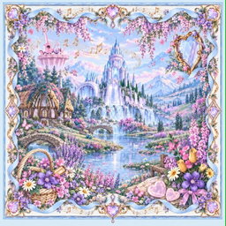Diamond Castle In - Satin