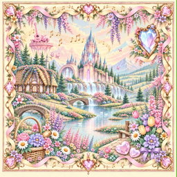 Diamond Castle In - Satin