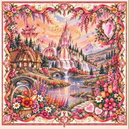 Diamond Castle In - Satin