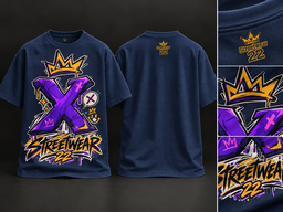Streetwear X Crown T-Shirt