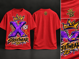 Streetwear X Crown T-Shirt