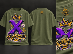 Streetwear X Crown T-Shirt