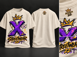 Streetwear X Crown T-Shirt