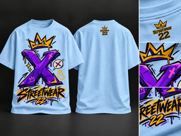 Streetwear X Crown T-Shirt