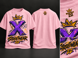 Streetwear X Crown T-Shirt