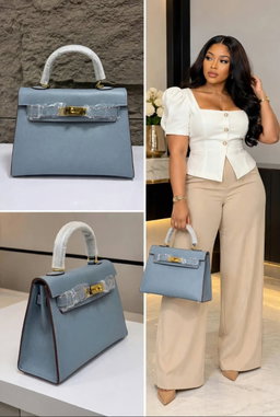 Classic Structured Mini Top-Handle Handbag