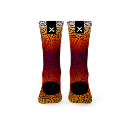 Comrades Marathon Sunset Crew Socks