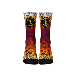 Comrades Marathon Sunset Crew Socks