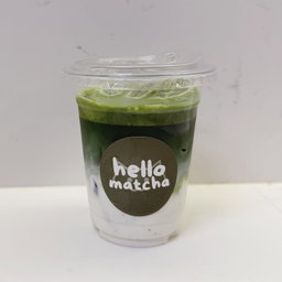 Hoshinoen Yamabuki Matcha Latte