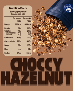 Choccy Hazelnut 250G
