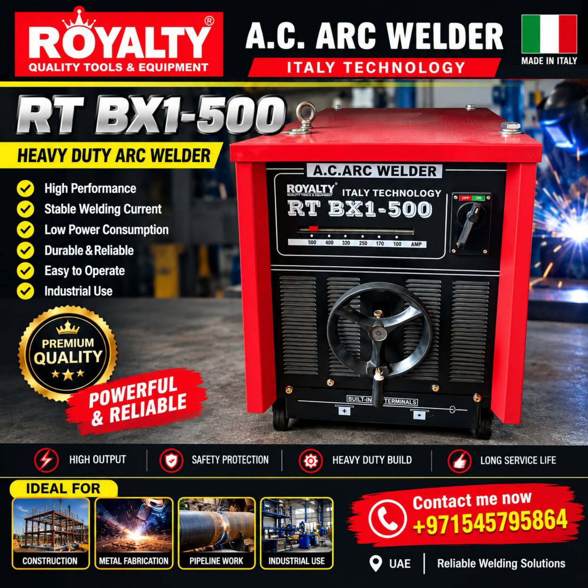 Arc Welding Machine 500 amp