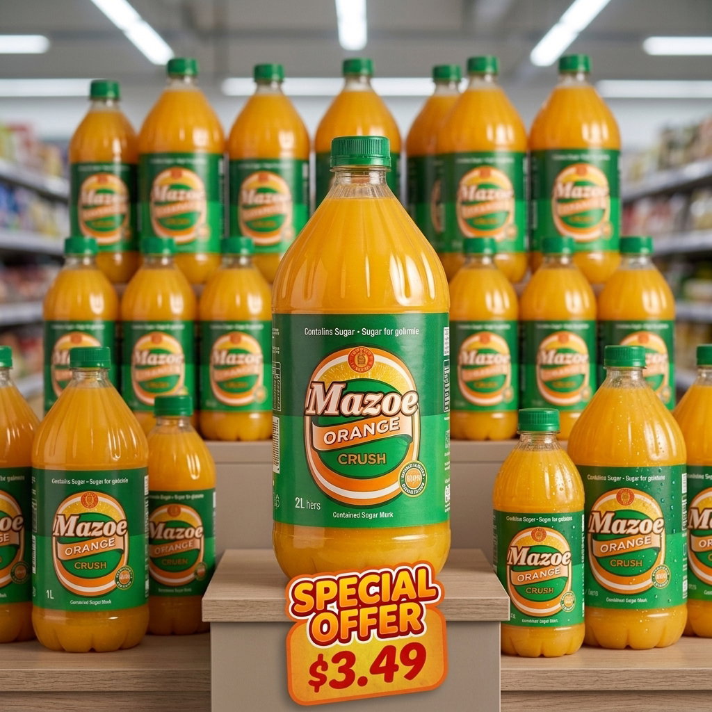 2L Mazoe Orange Crush