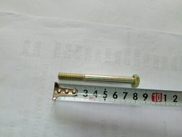BULON CABEZA HEXA.  ROSCA PASANTE CORTA