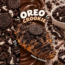 Oreo cookie croissant 