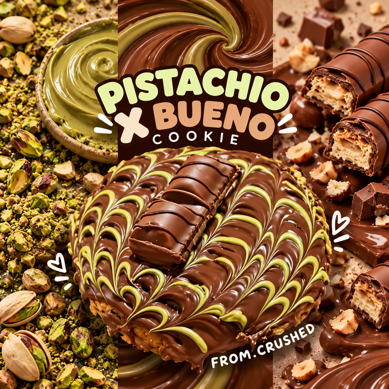 Pistachio x bueno cookie _0