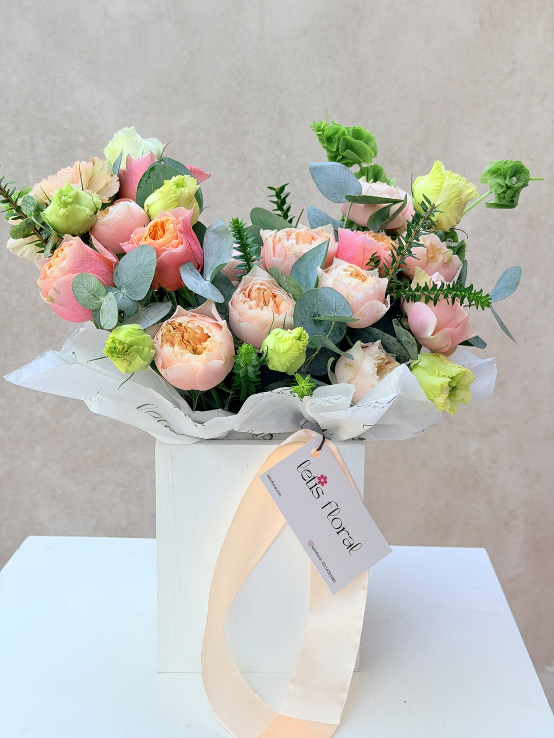 Box rosa inglesa