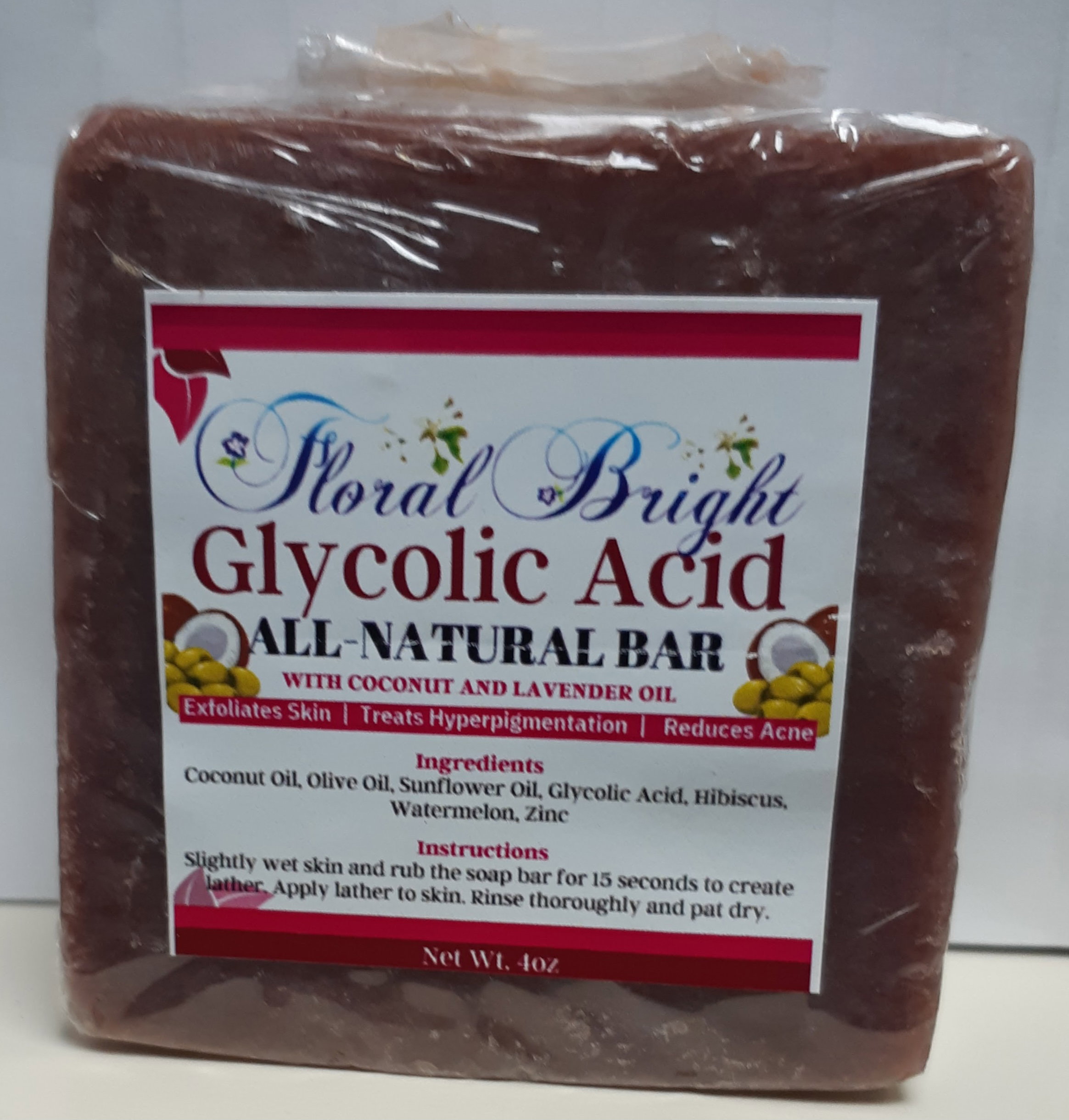 Glycolic Acid Soap Bar 4oz