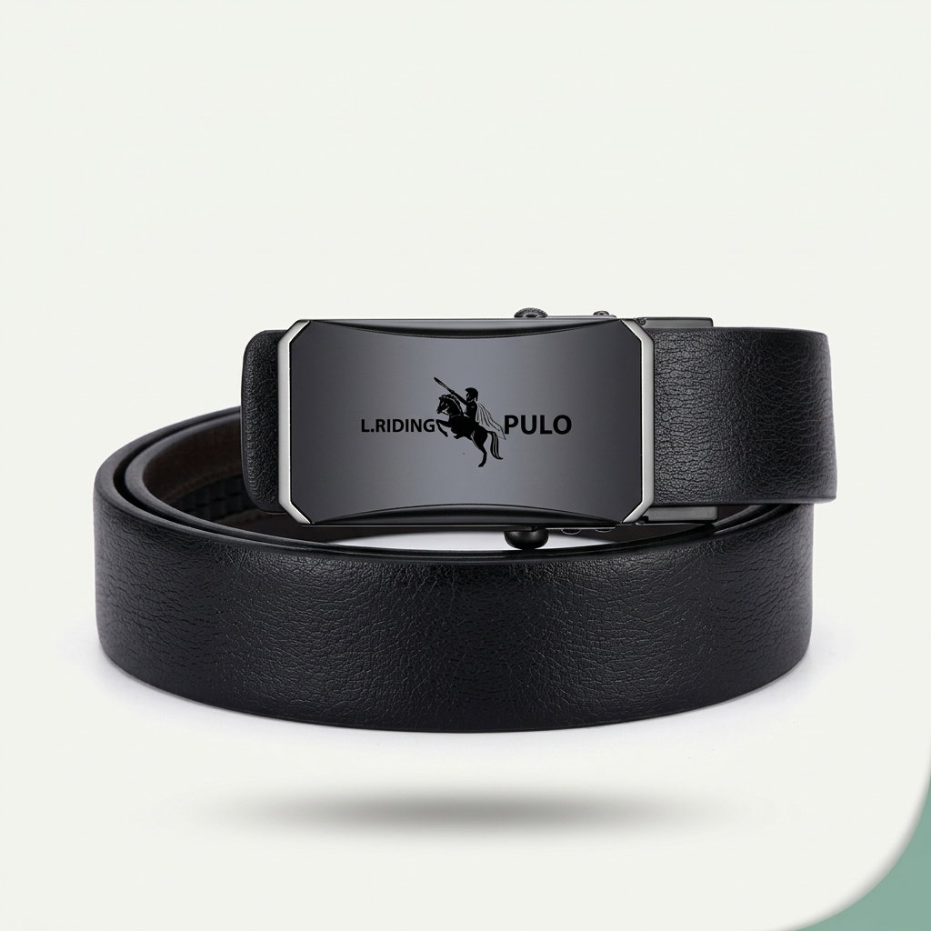 Genuine leather men's belt fashionable business luxury men's belt, trendy jeans versatile belt for men