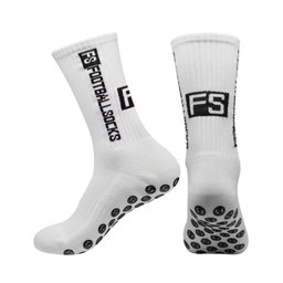 Chaussettes sportives antidérapantes pour footballeur athlètes