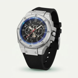 Kanima Men's Quartz Skeleton Luxury Watch.