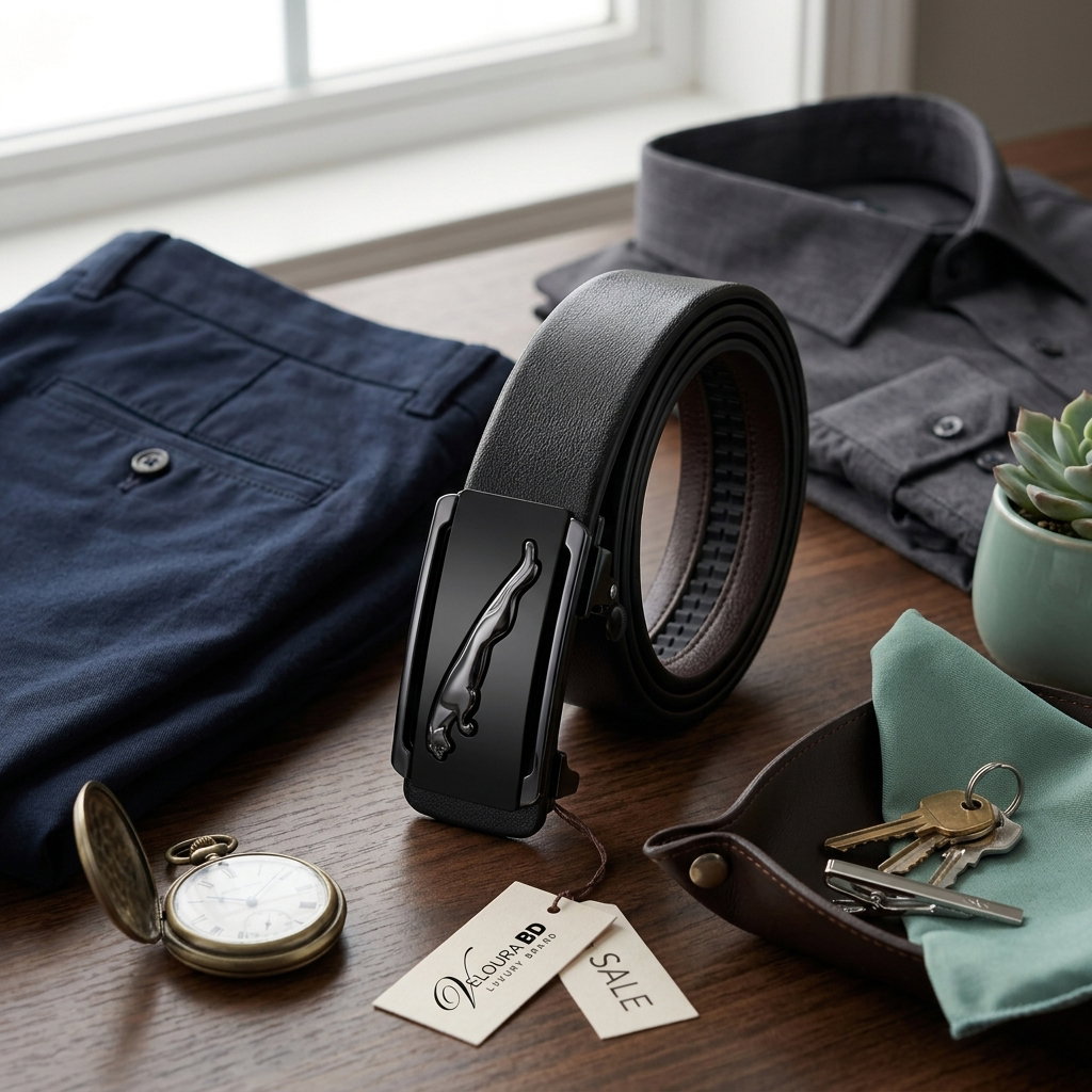 MEN'S High Quality Automatic Buckle Casual Men Belt _1