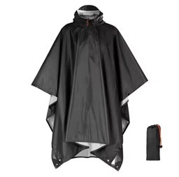 Capa de chuva com capuz