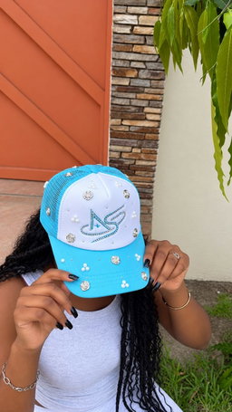 NOVA CAP WHITE-BLUE 