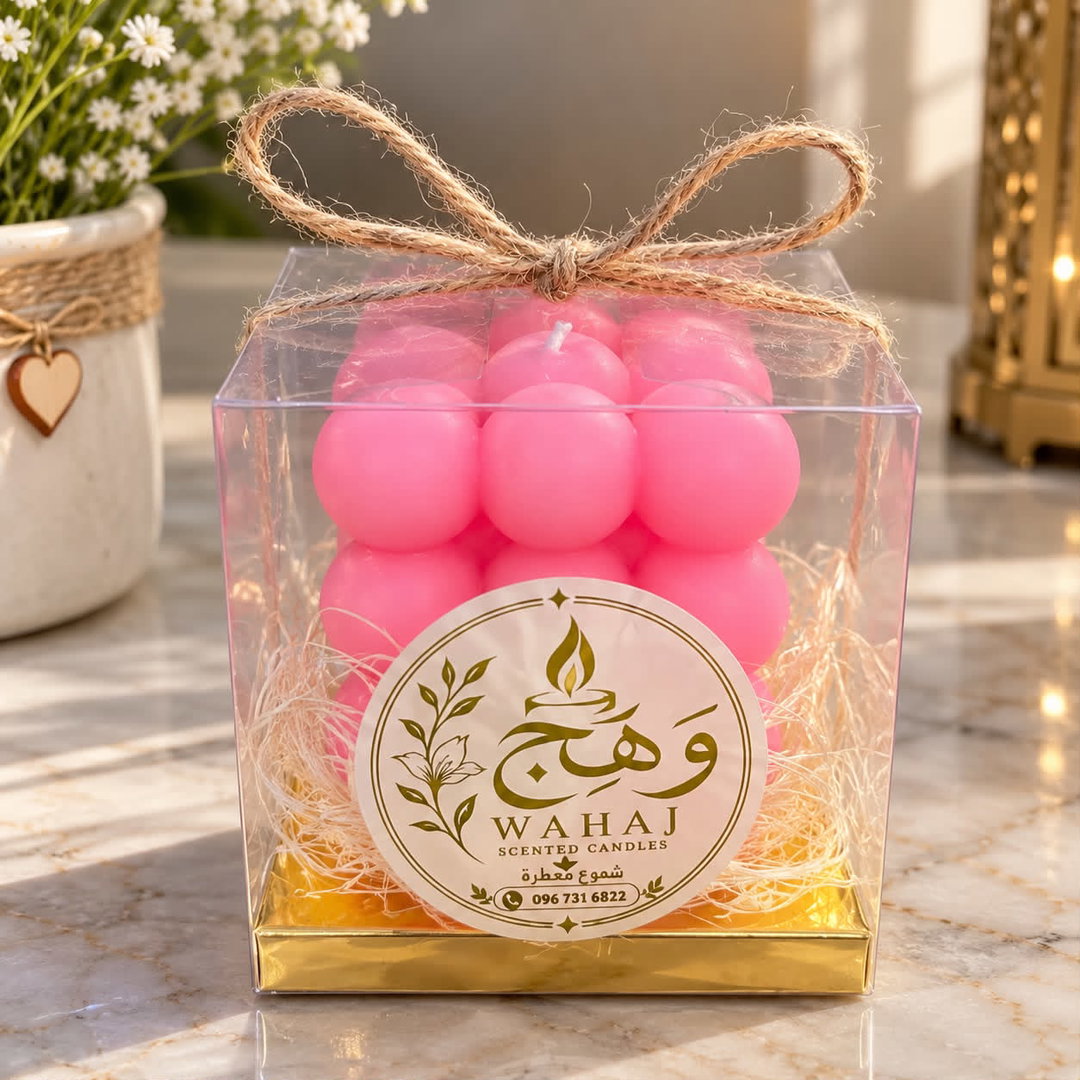 شمعة البابلز المعطرة