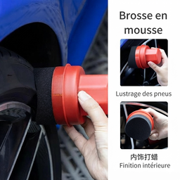 Brosse pour Lustrage Pneu
