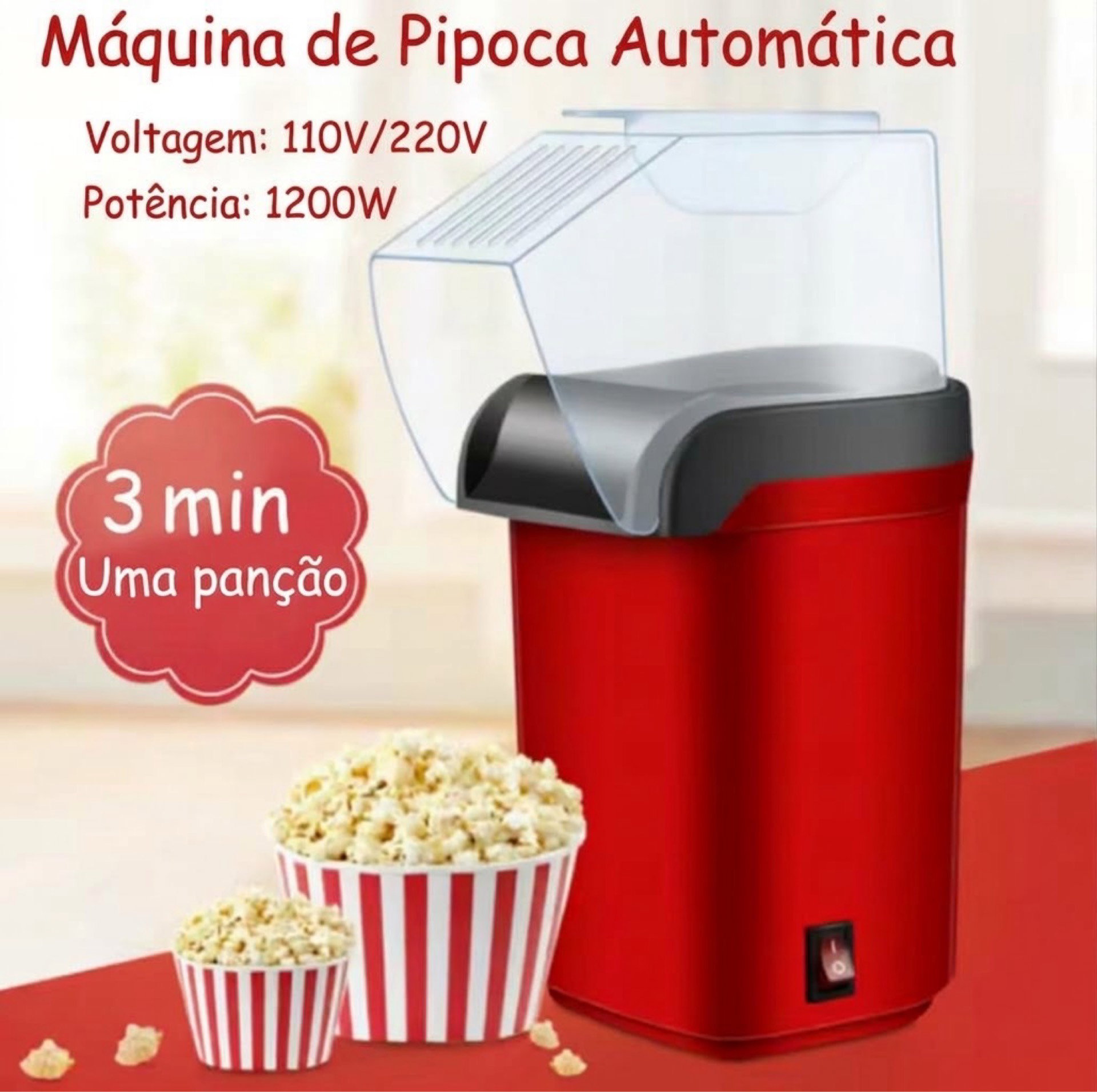 Pipoqueira elétrica