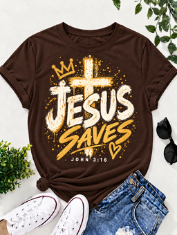 Jesus Saves/ T-shirt
