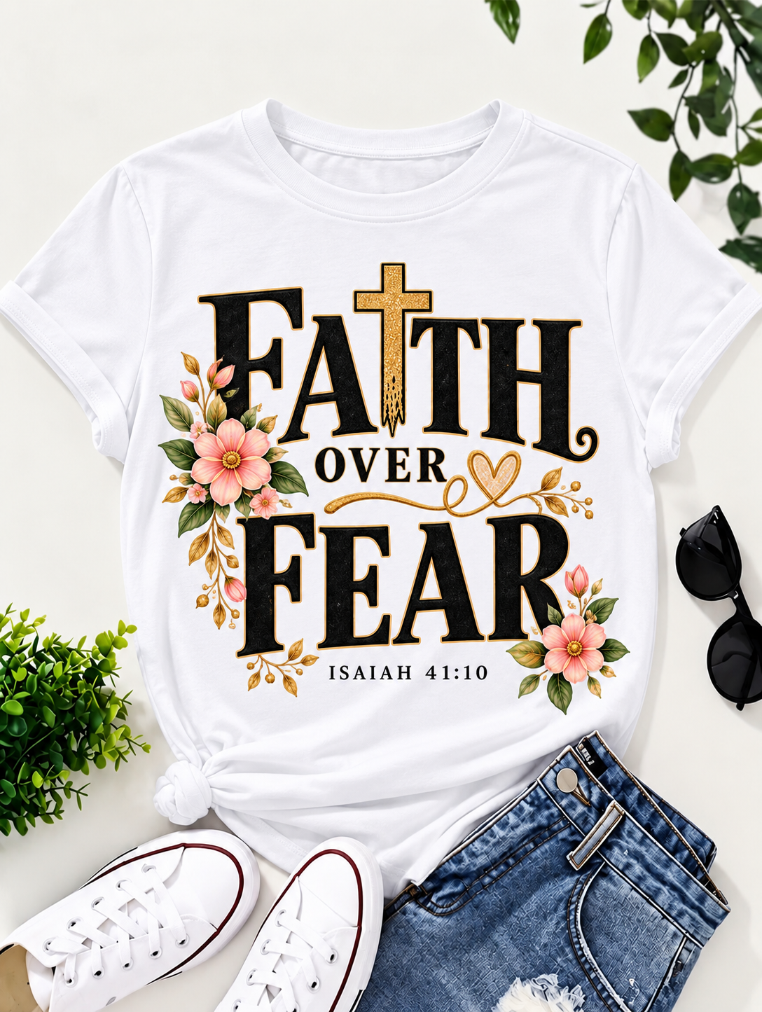 Faith over Fear/ T-shirt_2